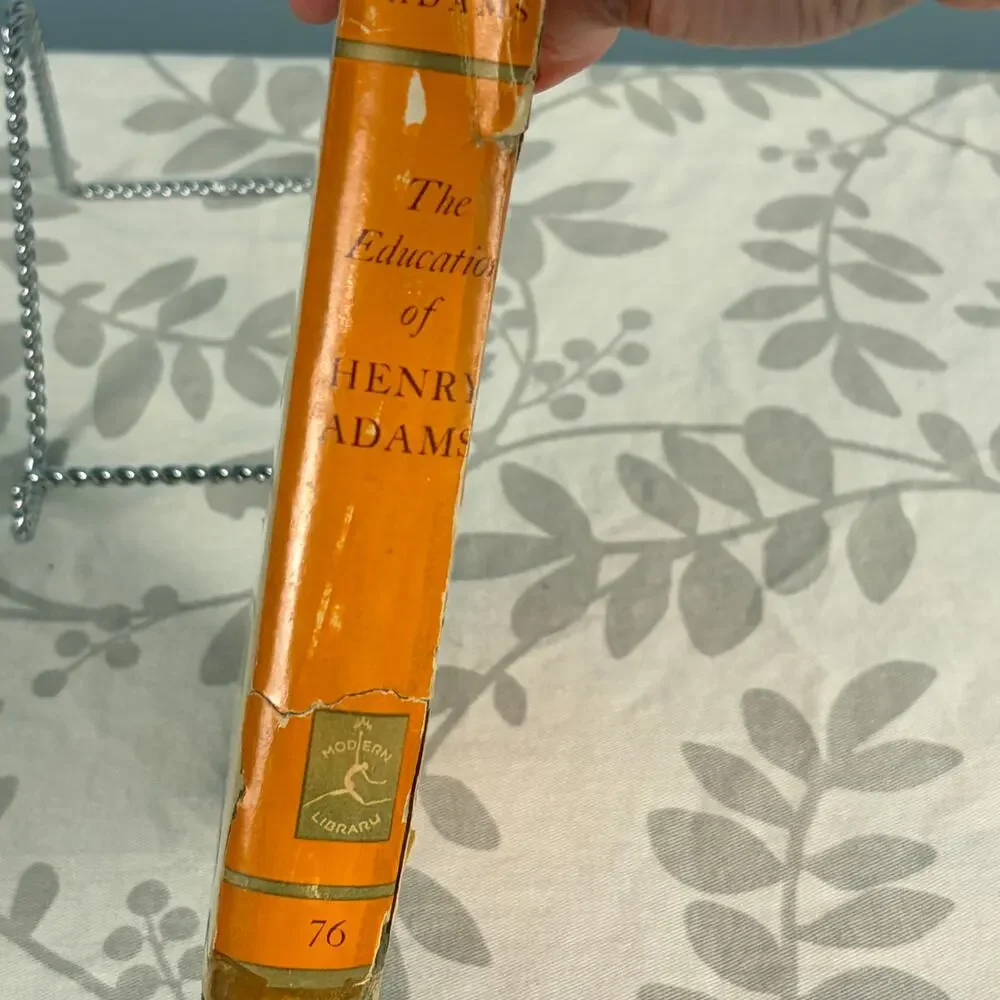 The Education of Henry Adams James Truslow Adams 1946 Modern Library #76